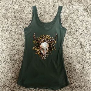 Cute western tank top